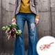 thumbnail image 5 of Parche de ropa con flores bordadas, para planchar, apliques, manualidades, costura, 5 of 8