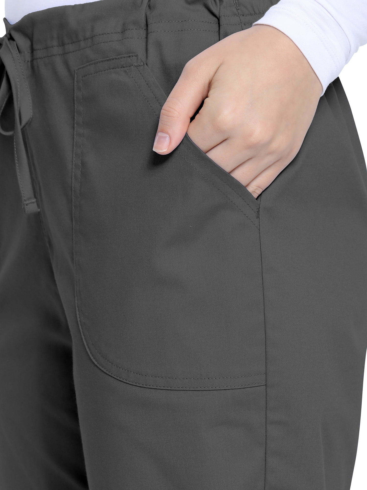Scrubstar Women's Core Essentials Drawstring Scrub Pant with Rounded Pockets SSL09049B