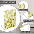 thumbnail image 3 of 2Pack Acrylic Bookends Clear L-Shaped Book Holders with Non-Slip Pads Sturdy Durable Book Stoppers for Shelves, Office, School, Library, Home Desk Decor Light Green Apple Harvest, 3 of 6