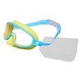 thumbnail image 4 of Gafas de natación para niños, elegantes y profesionales, a prueba de fugas, equipo de natación para interiores y exteriores, buceo en piscinas. Amarillo Azul, 4 of 8