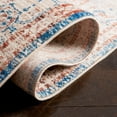 thumbnail image 5 of SAFAVIEH Vintage Persian Sam Abstract Polyester Area Rug, Beige/Rust, 6'7" x 6'7" Round, 5 of 10