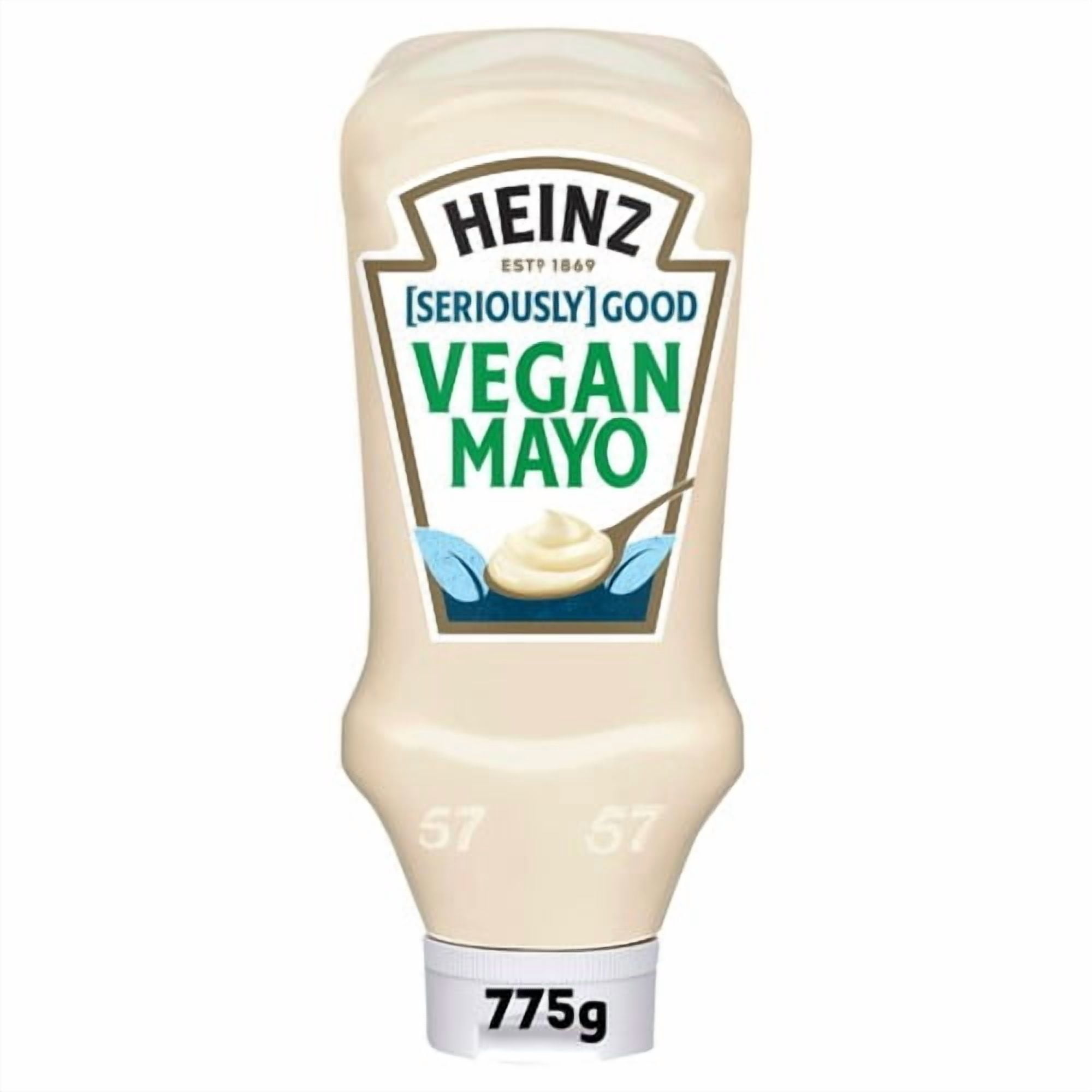 Heinz Vegan Mayonnaise 800g, British Import (Pack of 2)