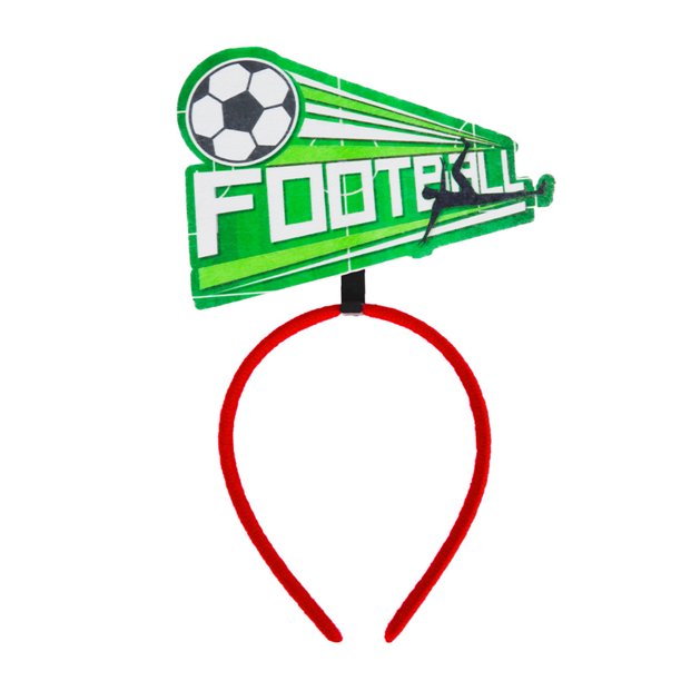 Diadema de fútbol 2026, funcional, deportiva, versátil, unisex, accesorio para aficionados al fútbol.