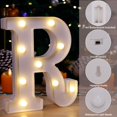 thumbnail image 3 of Asisol LED Marquee Sign Light Up Letters, 26 Alphabet Light Up Letters Sign, Battery Powered LED Letter Lights for Wedding Birthday Party Valentine's Day Christmas Home Decor, 3 of 7