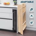 thumbnail image 4 of Torre de Aprendizaje Montessori Plegable Bluelander para Niños, Torre de 2 Escalones, Antideslizante, 4 of 5