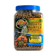 Zoo Med Laboratories Growth Formula Natural Aquatic Turtle Food 7.5 Oz