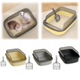 thumbnail image 4 of Uinagy Semi-Enclosed Cat Litter Box, 4 of 6
