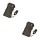 thumbnail image 1 of Cartera de cuero Minnieouse para hombre con cadena larga y cremallera, estuche para tarjetas de crédito, Marron oscuro 2piezas, 1 of 6