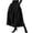 Black, variant on Mrat Pleated Skirts for Women Women's Black Elastic Waist A-line Long Bubble Skirt Skirt Lantern Skirt with Pockets Aline Skirts for Women S-69 Black XL