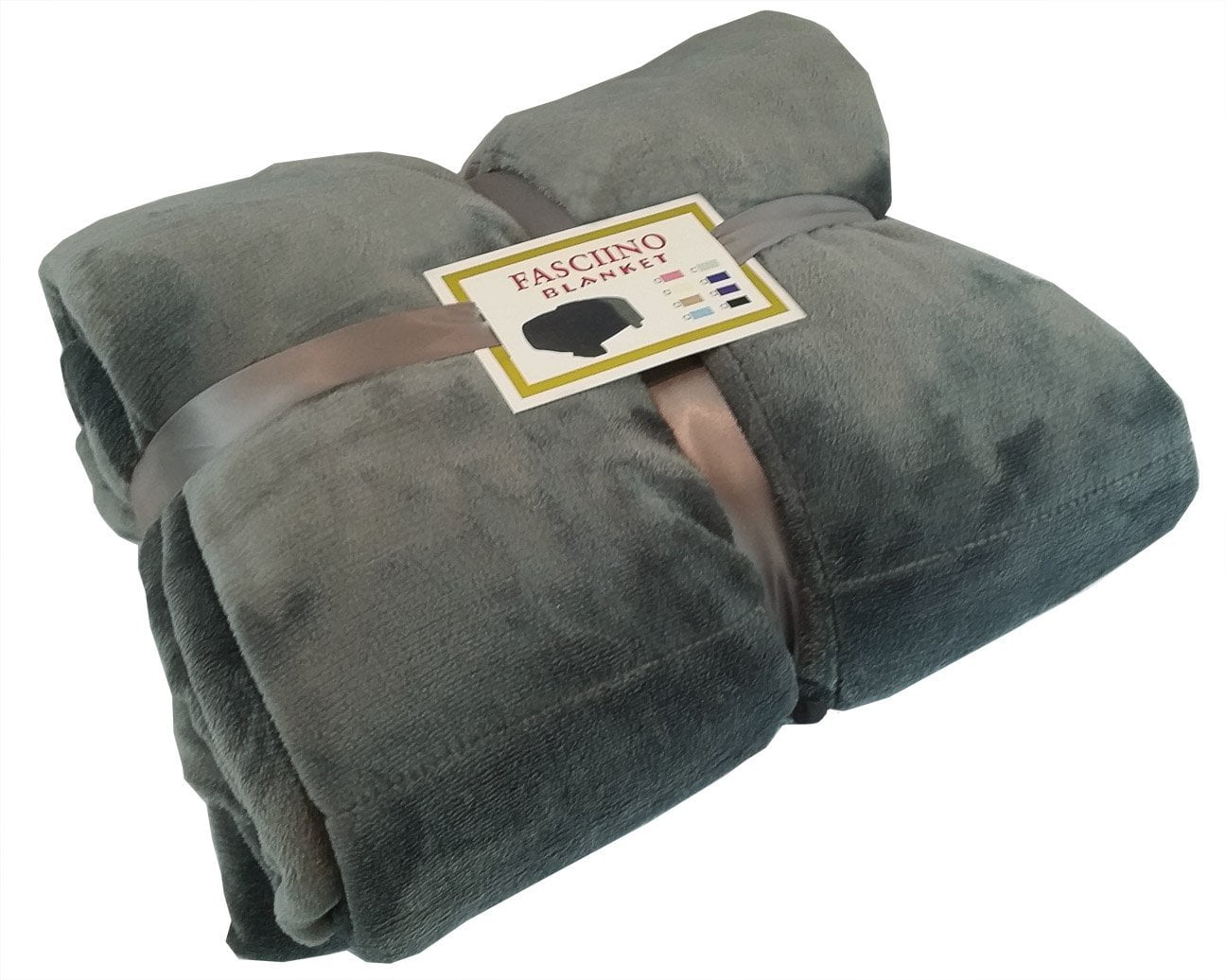 Buy FASCIINO Super Soft Plush Reversible Velour Mink Borrego Blanket