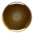 thumbnail image 5 of Meridian Furniture Doma Round Matte Black Metal Coffee Table with Glass Top, 5 of 7