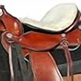 thumbnail image 3 of Cashel Western Saddle Large Fleece Tush Cushion, Tan, 3 of 3