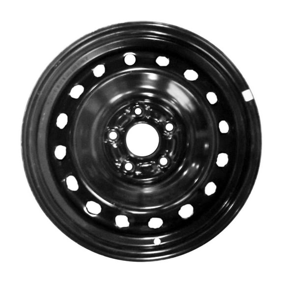 New Aftermarket  Painted Black Steel Wheel 16 x 7 16 Hole Style fits 2016-2024 Honda Civic