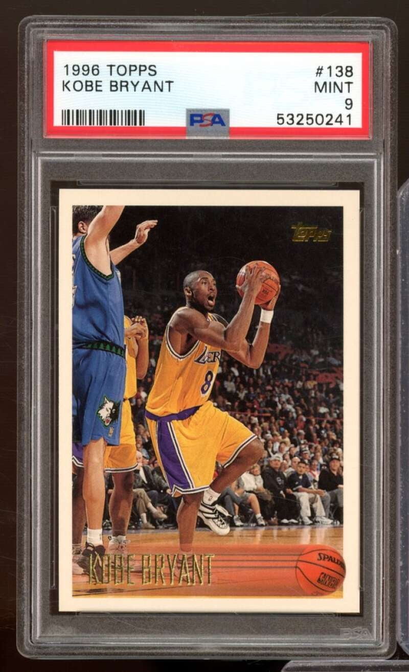 Kobe Bryant Rookie Card 1996-97 Topps #138 - Walmart.com