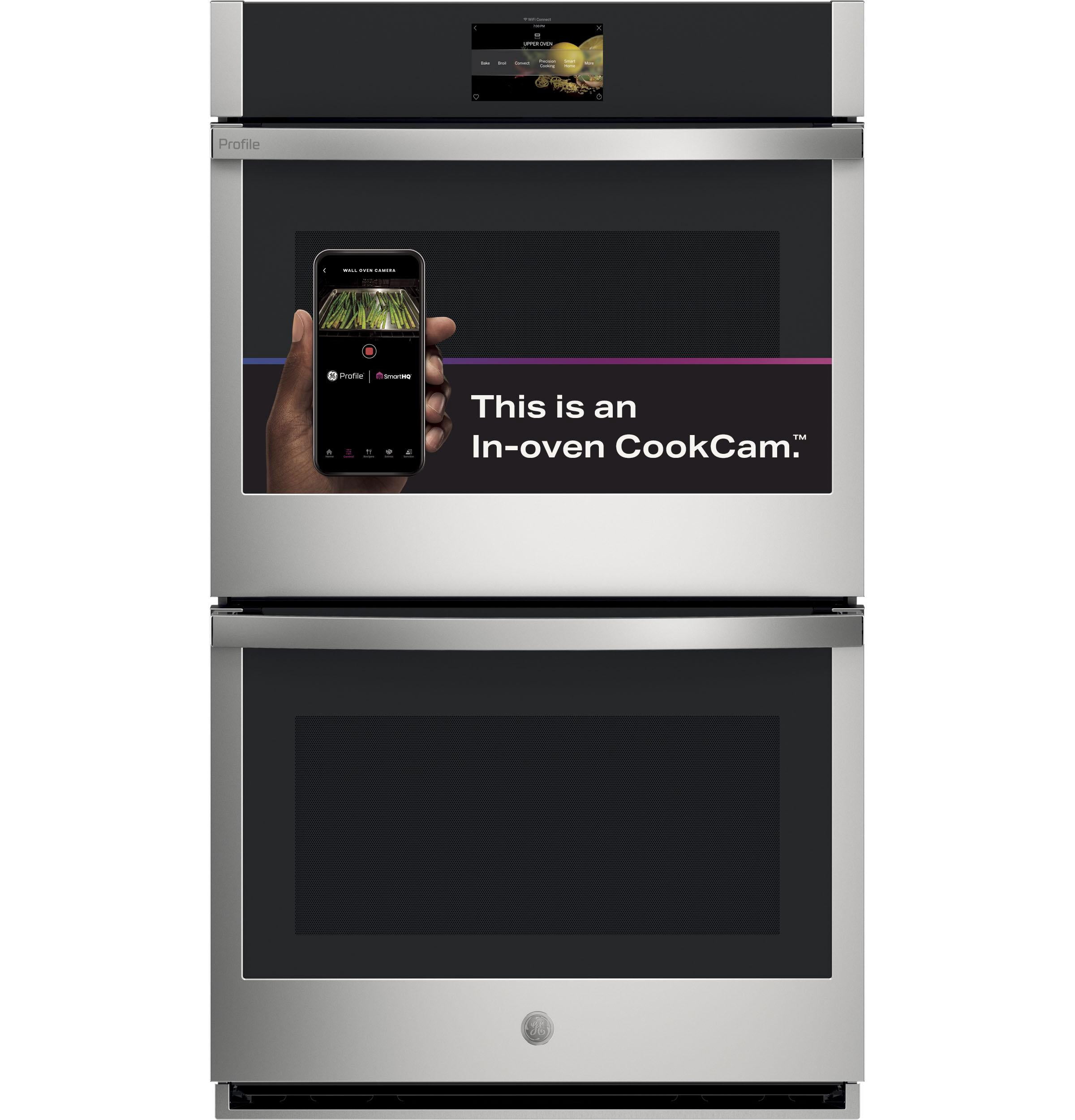 Ge Profile Ptd9000 Profile 30" Wide 10 Cu. Ft. Double Electric Oven - Stainless Steel