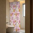 thumbnail image 5 of Halloween Shower Curtain, Bow-tie Pumpkin Polyester Fabric Bathroom Decor Curtain, Machine Washable Waterproof, Halloween Holiday Gift for Women Men, 72 x 72 Inches, 5 of 7