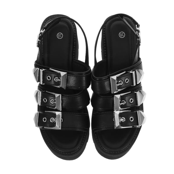 WHAMVOX Sandalias De Mujer Woman Shoes Sandals Women 's Black