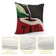thumbnail image 4 of Qinduosi Bookwarm Throw Pillow Cover, First Day of School Decor for Sofa Couch White, 4 of 5