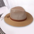 thumbnail image 6 of Happy Date Straw Sun Hat Wide Brim for Men and Women - Handcrafted, Lightweight Golf and Beach Hat, 6 of 6