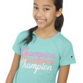 thumbnail image 4 of Girls 7-16 Champion® Tie Front Graphic Tee Color: Lavender Mist Size: MEDIUM, 4 of 4