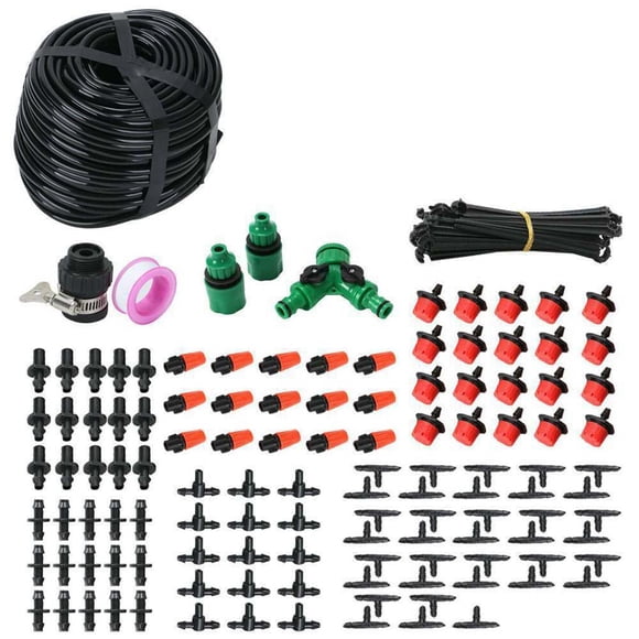 Kit de riego por goteo Scienceny Jardín manguera de agua sin temporizador