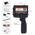 thumbnail image 1 of Handheld Inkjet Printer 12 Languages 12.7mm QR Bar Batch Code Date Logo Expiry Date Label Mobile Portable Thermal Printer, 1 of 3
