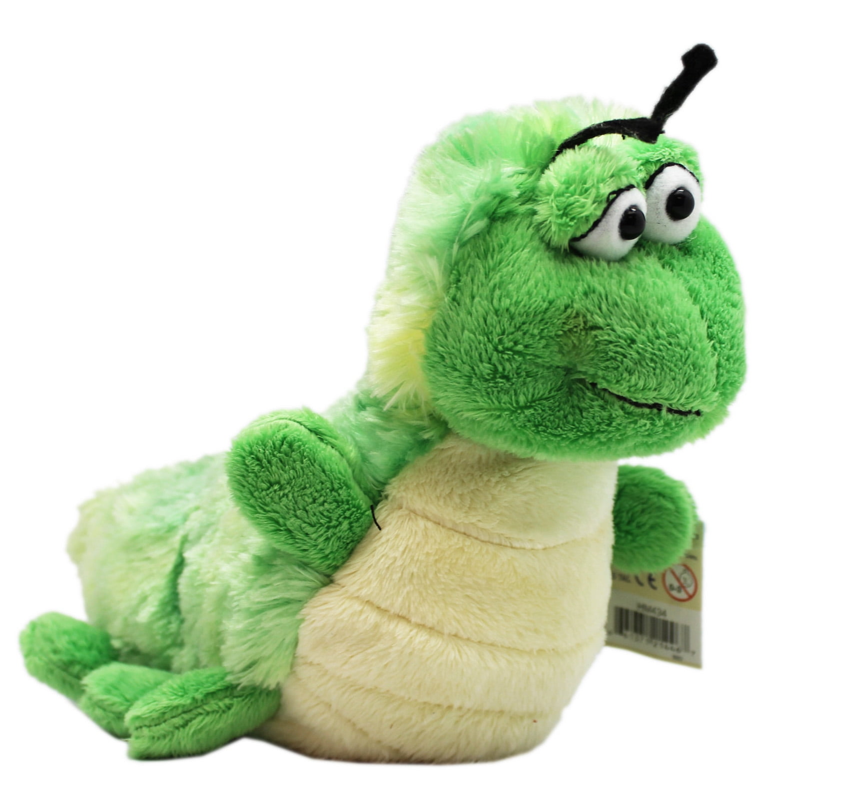 green caterpillar toy