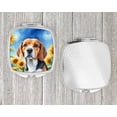 thumbnail image 4 of Beagle in Sunflowers Compact Mirror 2.75 in x 3 in, 4 of 4