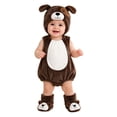 thumbnail image 2 of LIIPEE Boys Girls Cute Dog Costume Baby Halloween Party Dress Up Clothes 3 Piece Set 0-12 Months, 2 of 9