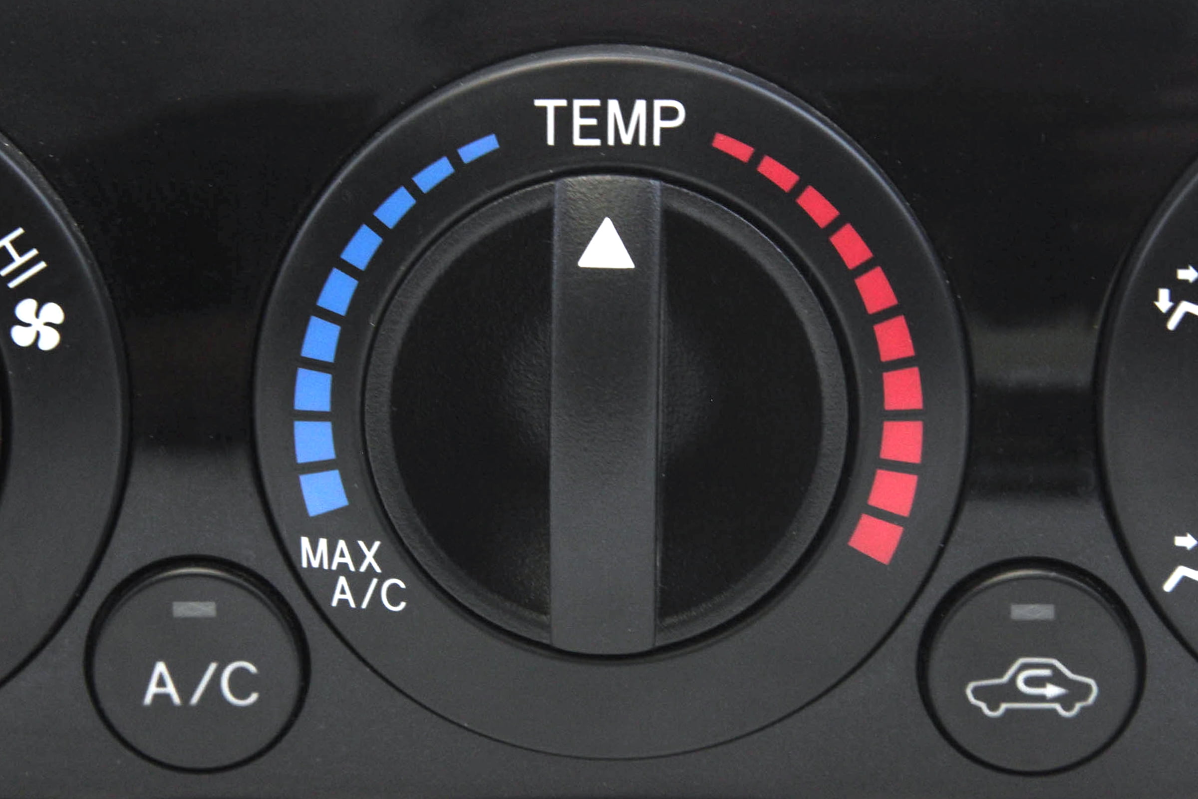 Control Knob Fan Heater A//C 2012-2015 Compatible with Toyota Tacoma Temperature HVAC Clear Black