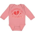 thumbnail image 3 of Inktastic Grandma's Lil' Heartbreaker Boys or Girls Long Sleeve Baby Bodysuit, 3 of 5