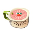 thumbnail image 1 of Cuenco para lavar frutas con colador, organizador decorativo multifuncional 2 en 1 Rosa, 1 of 9