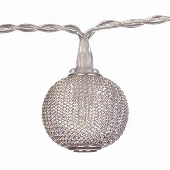 Globe Electric 241491 5 ft. 4 in. Berlin Collection Mini LED String Light Set, 10 Light