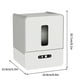 thumbnail image 3 of Donemore Wall Mounted Toilet Tissue Box Self Adhesive Toilet Roll Holder Intelligent Induction Tissue Toilet Paper Holder Waterproof Dustproof Proof Paper Roll Dispenser for Bathroom Toilet, 3 of 9