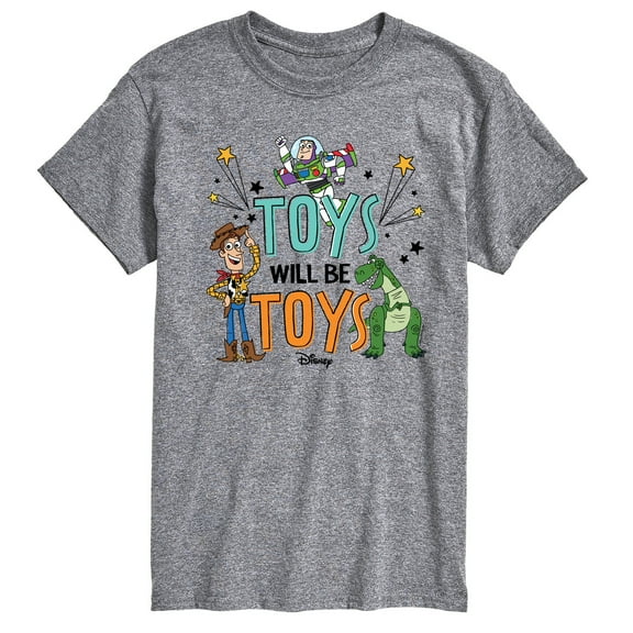 Toy Story - Toys Will Be Toys - Men's Short Sleeve Graphic T-Shirt