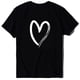 thumbnail image 4 of ICHUANYI Clearance Casual Women's Round Neck Summer Sexy Gradient Print Regular Women's Short Sleeve Top(Black, XXL) ICHUANYI WER2023081114276, 4 of 4