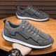 thumbnail image 5 of Zapatillas de deporte informales para hombre, zapatos cómodos de suela suave, para correr al aire libre, a la moda, Color sólido, primavera y otoño, 5 of 5