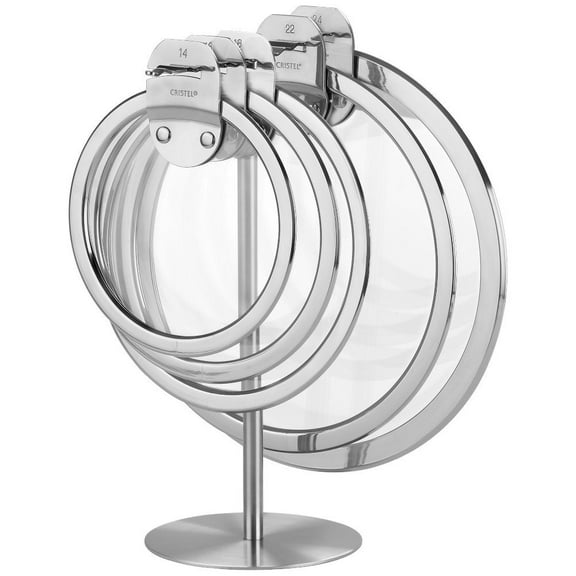 Cristel Strate Stainless Steel Removable Lids Holder