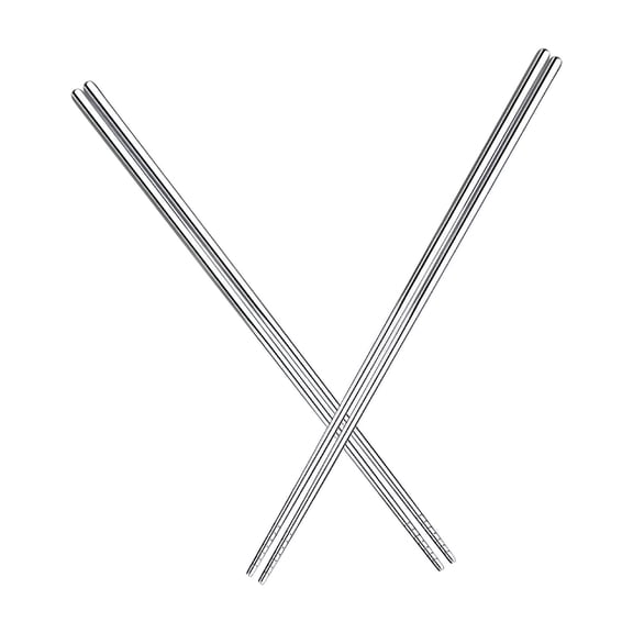 ACDANC 2026 New 2 Pairs Long Cooking Chopsticks 14" Extra Long Stainless Steel Chopsticks Reusable Super Long Handled Chinese Chopstick Tableware Accessories for Hot Pot Cooking Frying Noodle