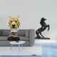 thumbnail image 2 of Escultura de mesa,Escultura de cabeza de tigre Estatua moderna de sobremesa,Figura de cabeza de animal para decoración de escritorio de resina.,Estatua del caballo,Estatua de caballo de, 2 of 8