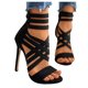 thumbnail image 5 of Amzcrzy Zapatos de mujer,Zapatos de mujer,Zapatillas de mujer, Sandalias de tacón alto con cremallera trasera y boca de pez para mujer, nuevas, de talla grande Sandalias Mujer Zapatillas De Casa, 5 of 9