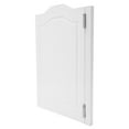 thumbnail image 3 of White Wood Partition Door, 180° Opening and Closing Swinging Door, Swinging Door for Shop Entrance Partition, 3 of 19