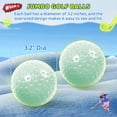 thumbnail image 4 of Wham-O Glow In The Dark Jumbo Snow Golf Kit - Outdoor Winter Snow Golf Game Set for Ages 5+ - 2 Pack, 4 of 7
