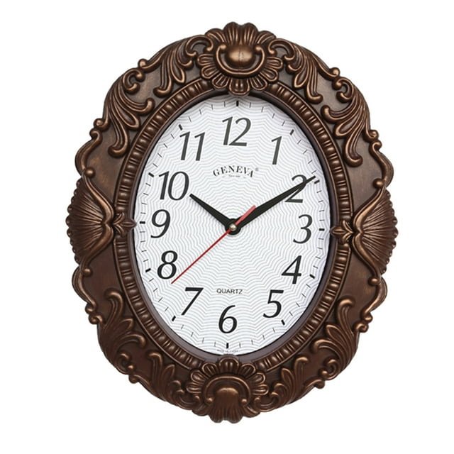 Reloj de pared español, moderno, minimalista, para dormitorio, creativo, para sala de estar. Color de madera