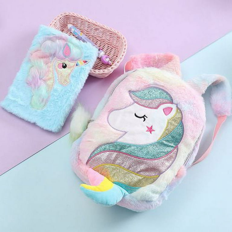 Magical Unicorn Coin Bag Magic Pony Rainbow Aesthetic by Kawaii Babe Pink Unicorn