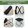 thumbnail image 4 of Folding Camping Stools, Portable Outdoor Camping Chair with Carry Bag, Aluminum Ultralight Backpacking Stool, Collapsible Camp Stools Outdoor Footstools for Walking Hiking Fishing Picnic Barbecue, 4 of 7
