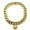 Gold, variant on CSCHome Cat Collar with Bell Metal Cuban Chain Anti-Chewing Gold Chain Jewelry 11.8inch 19.7inch