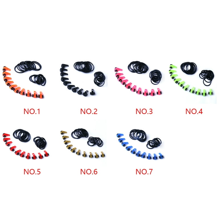 10Pcs Safe Keeping Fishing Rod Pole Hooks Keeper Holders Lures Accessories