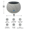 thumbnail image 3 of Incensesticks Essential Oil Diffuser, 1000ml, Bluetooth Speaker,White,Includes 300 ml Car Humidifier, 3 of 8