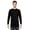 Black, variant on BA6100 Adult 6.1 oz., 100% Cotton Long Sleeve T-Shirt